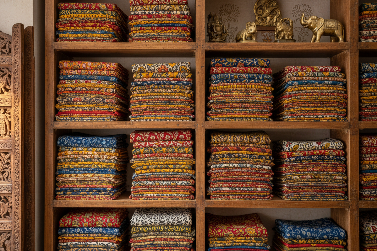 Hand Block Printed Fabrics