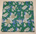 Authentic Bagru Hand Block Print Cotton Fabric by the Yard | Natural Dye Floral Print