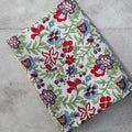 Handmade Bagru Print Textile – Multicolor Floral Print Cotton Material