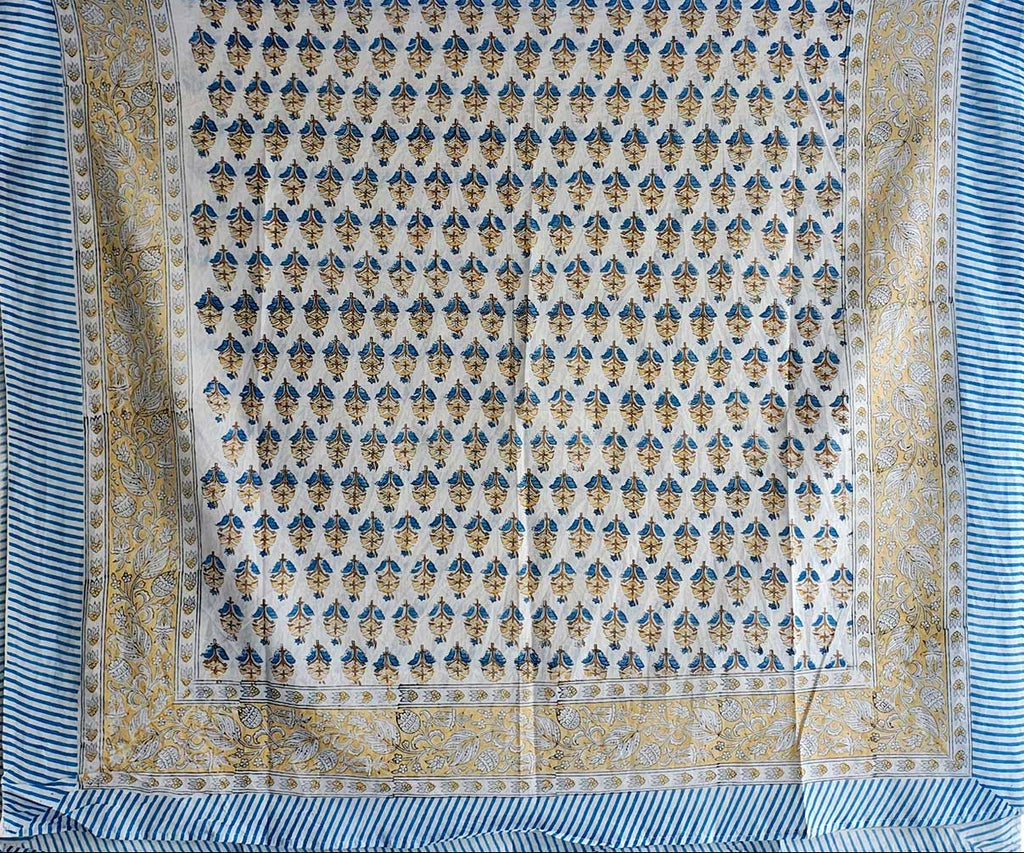 Bagru Block Print Cotton Sarong, Beach Wrap, Pareo