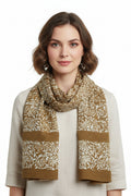 Kalamkari Hand Block Printed Cotton Stole – Women's Dupatta, Short & Standard Sizes