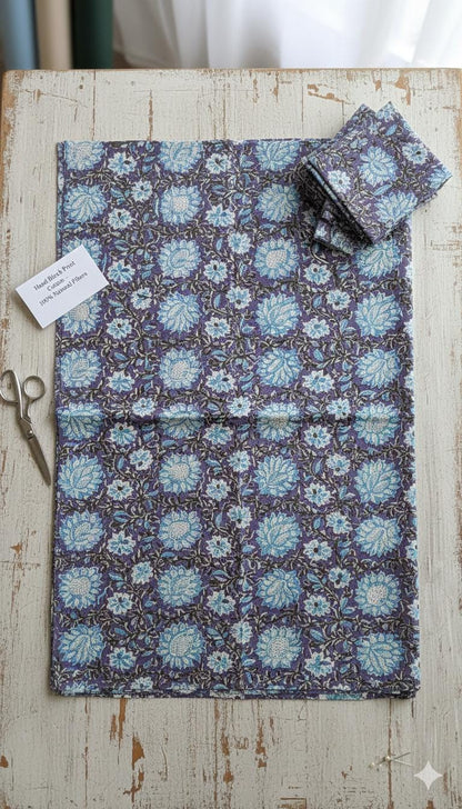 Sanganeri Hand Block Print Cotton Fabric