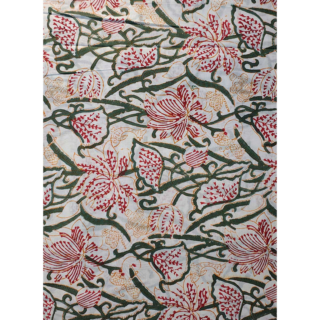 Bagru Block Print Pure Cotton Printed Fabric Material
