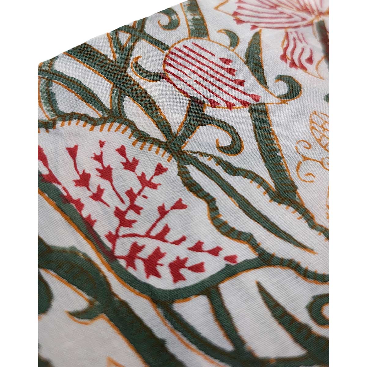 Bagru Block Print Pure Cotton Printed Fabric Material