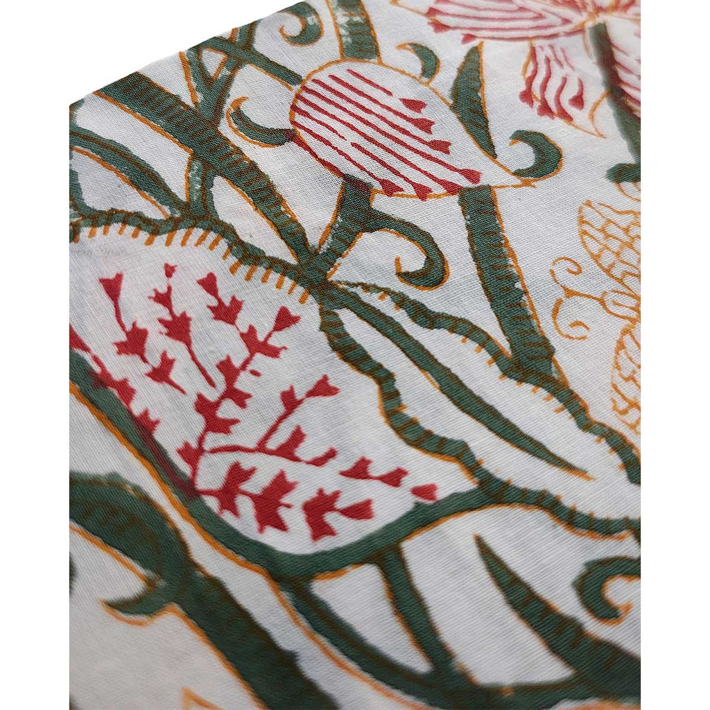 Bagru Block Print Pure Cotton Printed Fabric Material