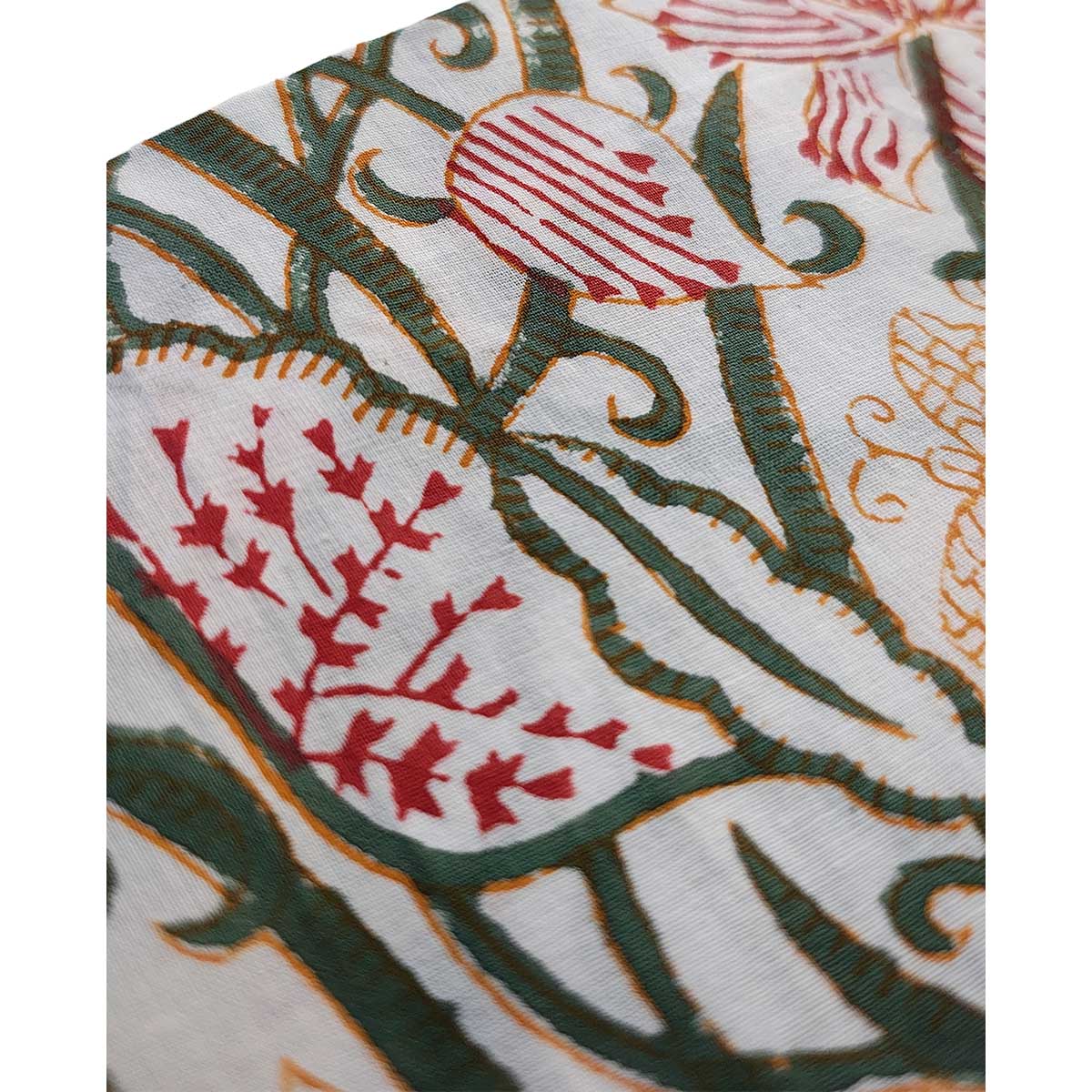 Bagru Block Print Pure Cotton Printed Fabric Material