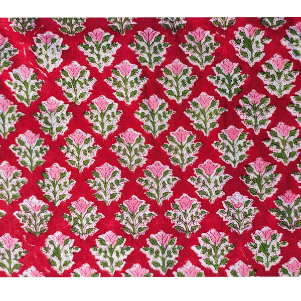 Bagru Block Print Pure Cotton Printed Fabric Material
