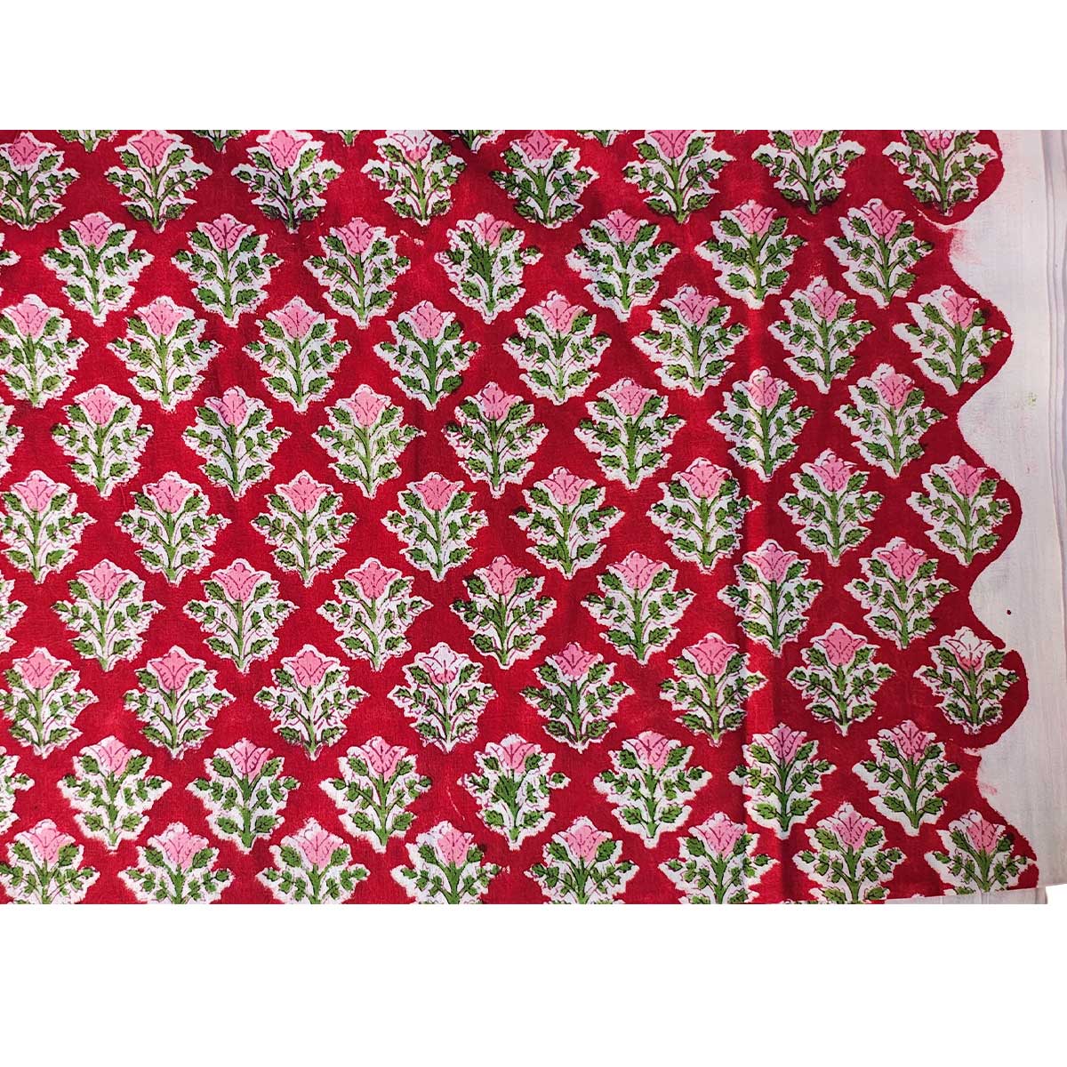 Bagru Block Print Pure Cotton Printed Fabric Material