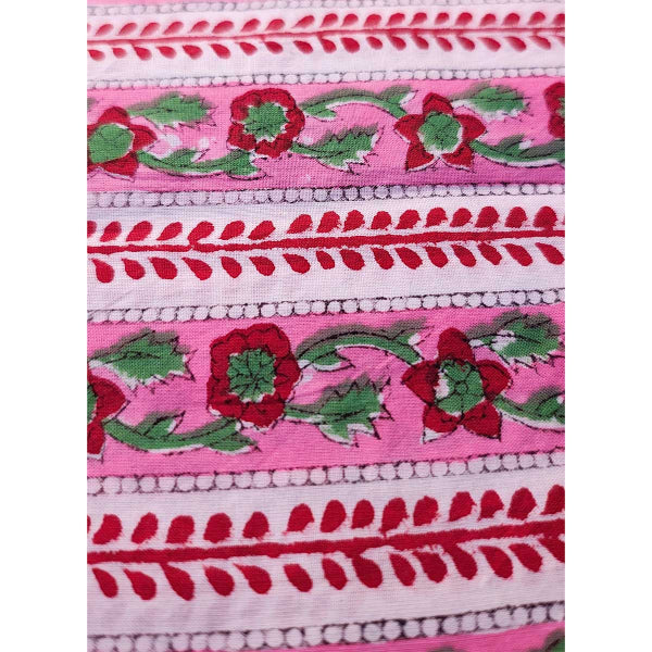 Bagru Block Print Pure Cotton Printed Fabric Material