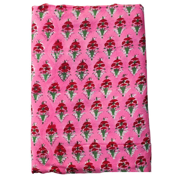 Bagru Block Print Pure Cotton Printed Fabric Material