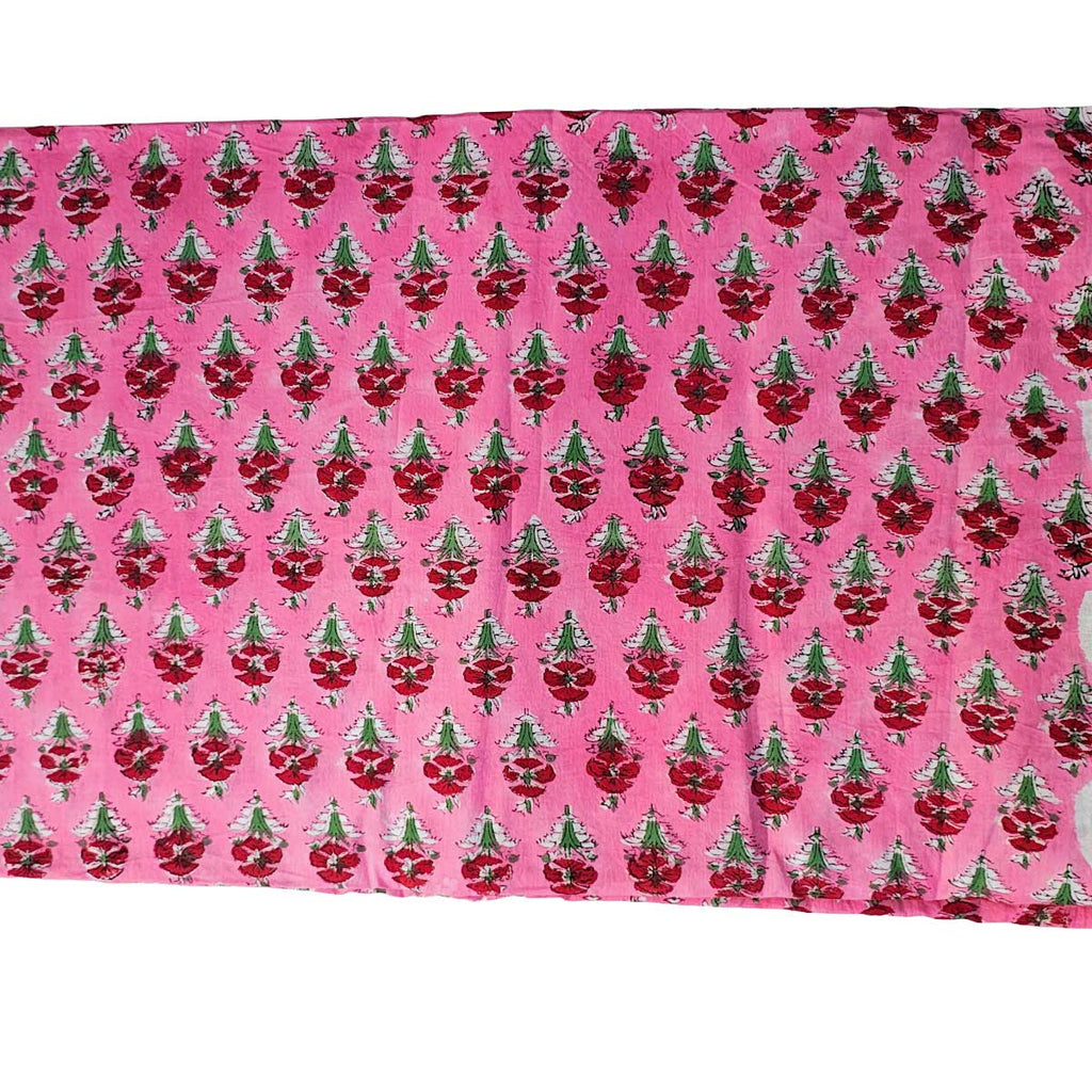 Bagru Block Print Pure Cotton Printed Fabric Material