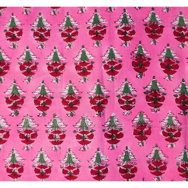 Bagru Block Print Pure Cotton Printed Fabric Material