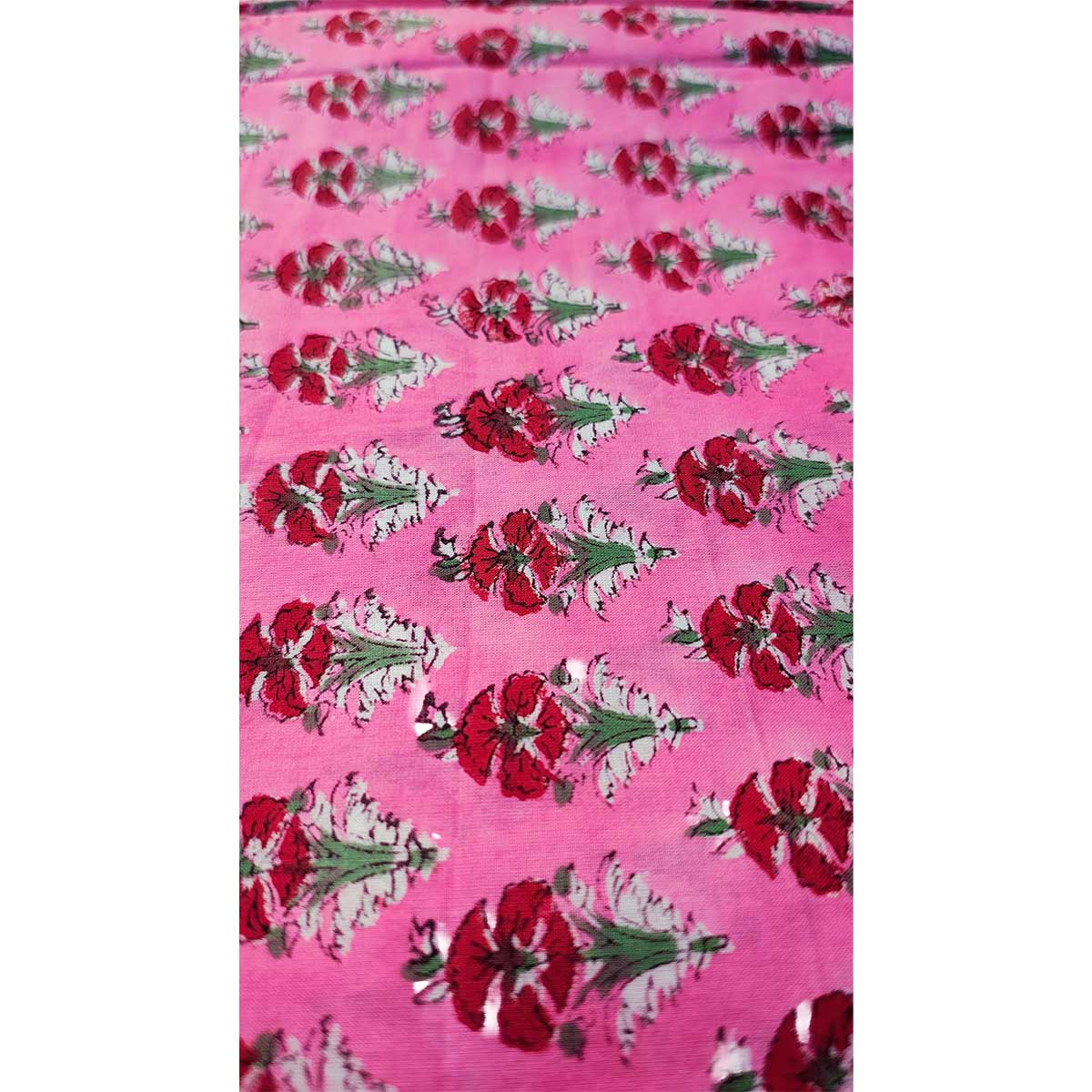 Bagru Block Print Pure Cotton Printed Fabric Material