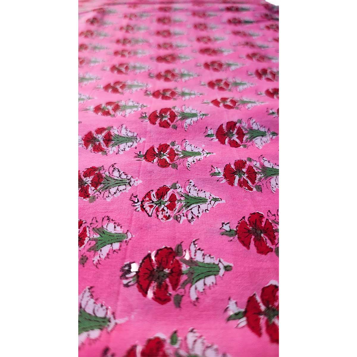 Bagru Block Print Pure Cotton Printed Fabric Material