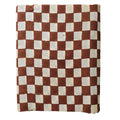 Sanganeri Hand Block Print Cotton Fabric – Brown And Beige Floral