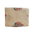 Handmade Bagru Print Textile – Beige Floral Cotton Material