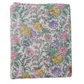 Handmade Bagru Print Textile – Multicolor Floral Cotton Material