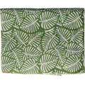 Sanganeri Hand Block Print Cotton Fabric – Green Floral Print