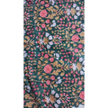 Handmade Bagru Print Textile –  Green color  Floral Print Cotton Material