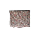 Handcrafted Kalamkari Textile with Leaf Motifs