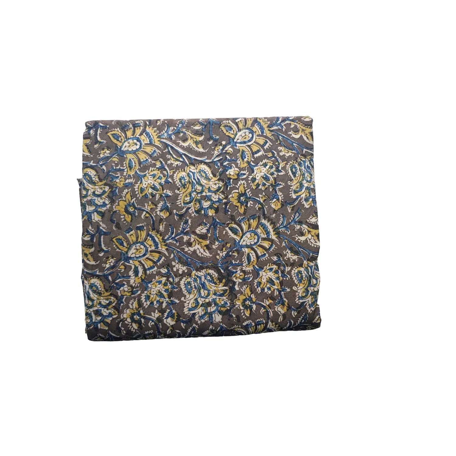 Handblock Floral Printed Kalamkari Fabric