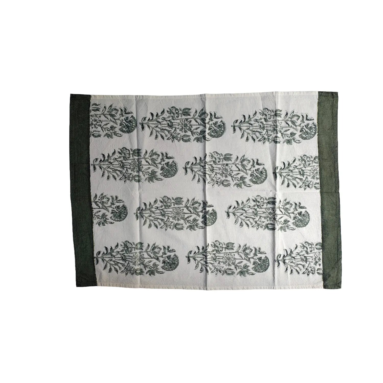 Handblock Floral Printed Kalamkari Hand towels Set of 3