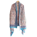 Hand Block Printed Kalamkari Cotton dupatta