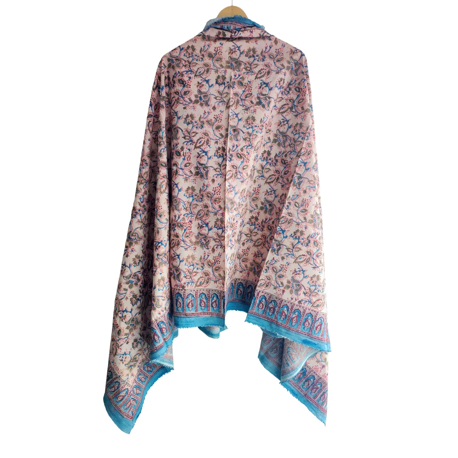 Hand Block Printed Kalamkari Cotton dupatta
