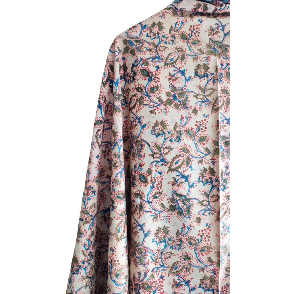Hand Block Printed Kalamkari Cotton dupatta
