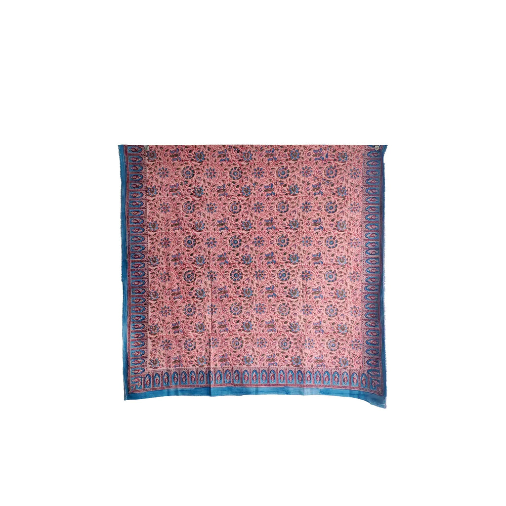 Hand Block Printed Kalamkari Cotton dupatta