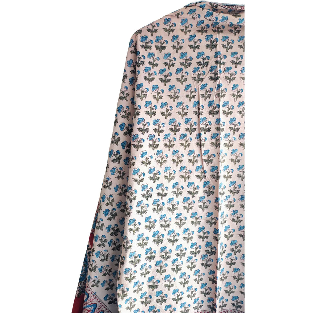 Hand Block Printed Kalamkari Cotton dupatta