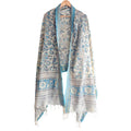 Hand Block Printed Kalamkari Cotton dupatta