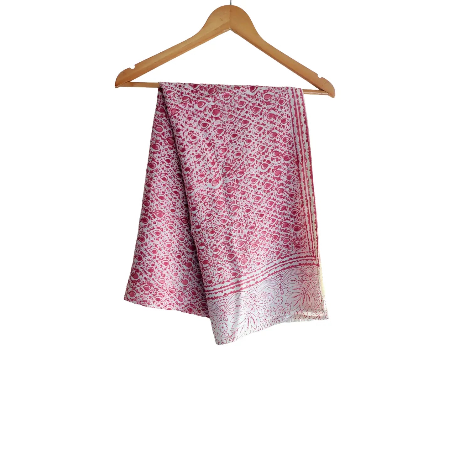 Hand Block Printed Kalamkari Cotton stole