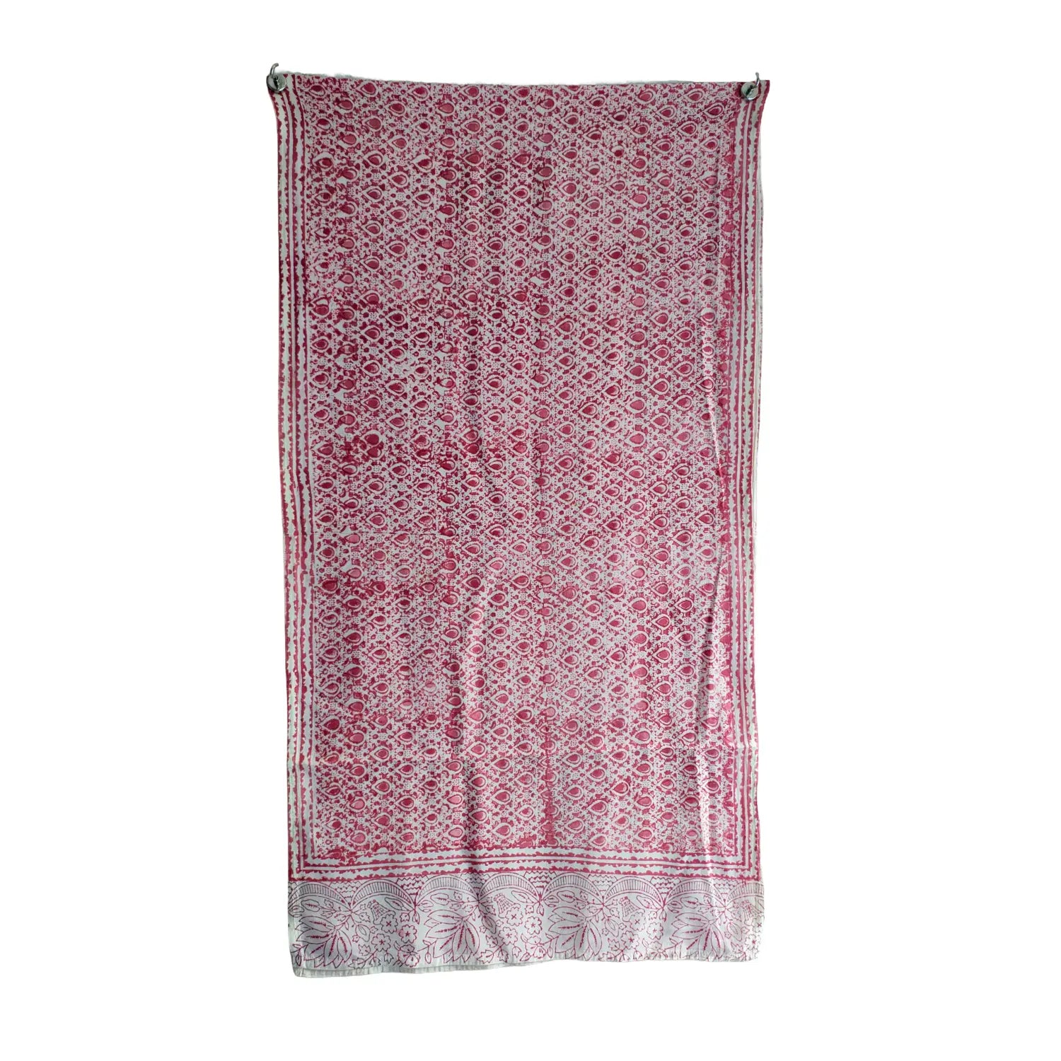 Hand Block Printed Kalamkari Cotton stole