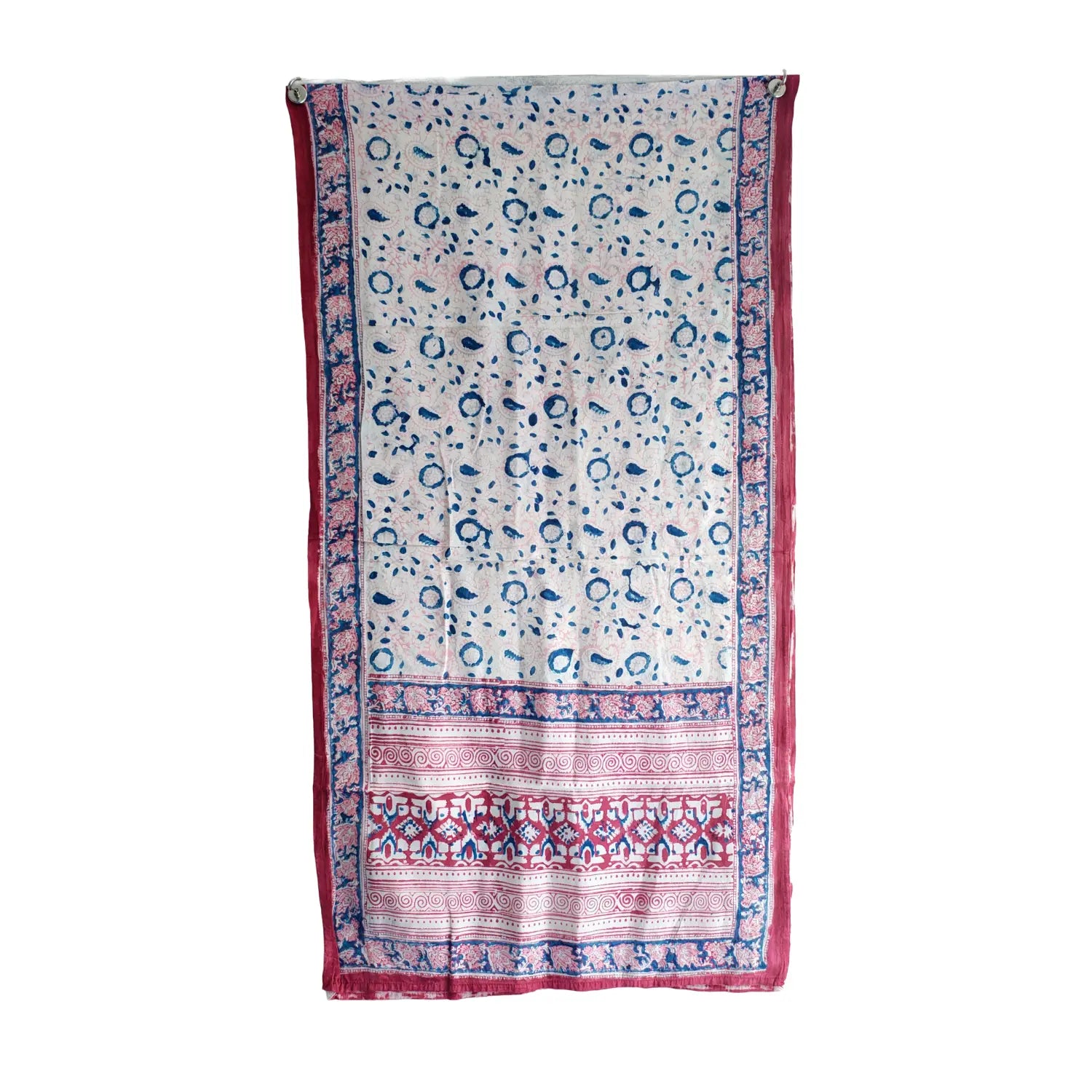 Hand Block Printed Kalamkari Cotton stole