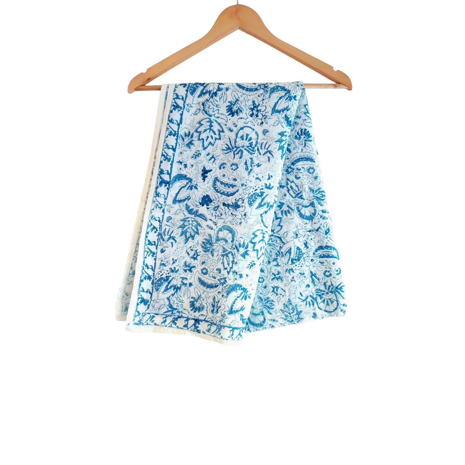Hand Block Printed Kalamkari Cotton stole