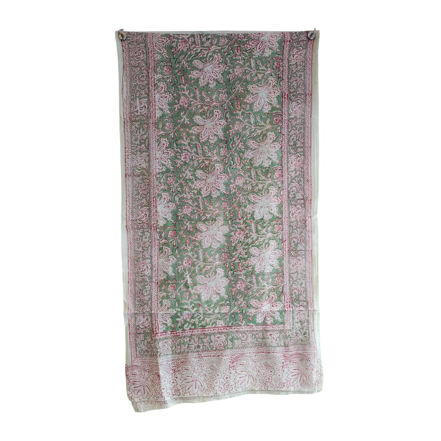 Hand Block Printed Kalamkari Cotton stole