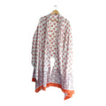 Bagru Hand Block Floral Printed Cotton Mulmul Dupatta