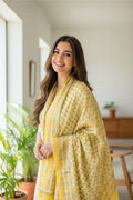 Bagru Hand Block Floral Printed Cotton Mulmul Dupatta