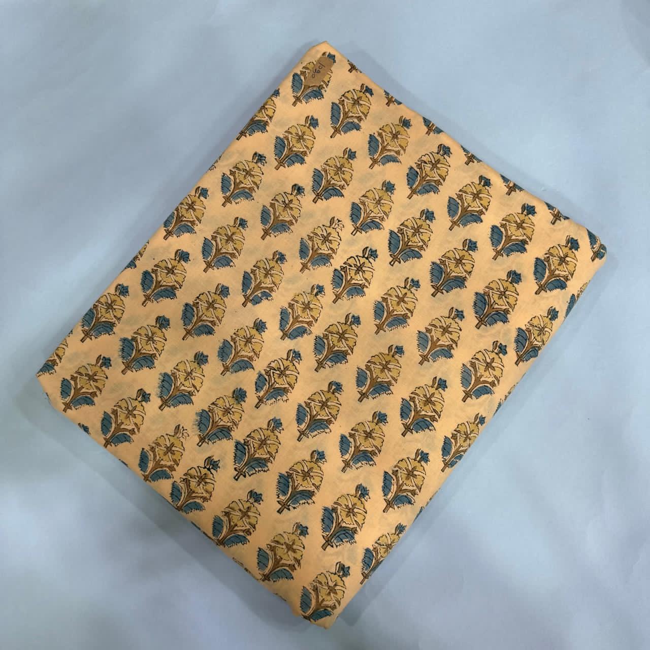 Bagru Block Print Pure Cotton Printed Fabric Material