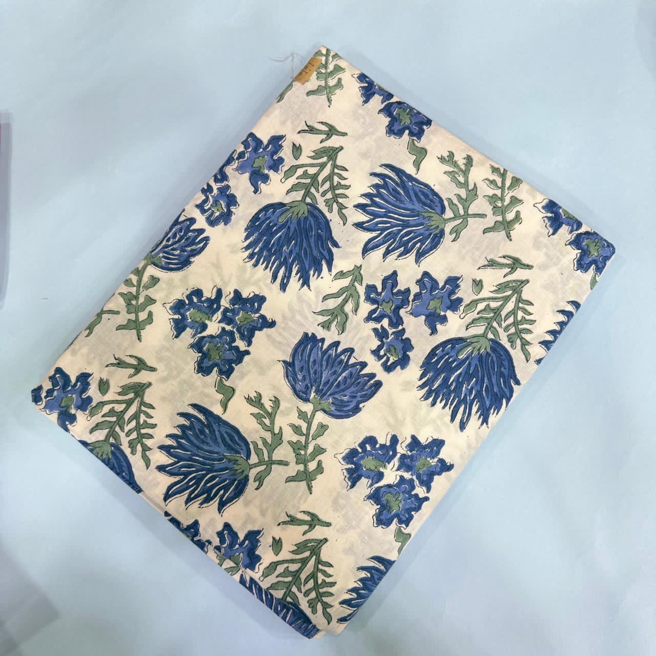 Bagru Block Print Pure Cotton Printed Fabric Material