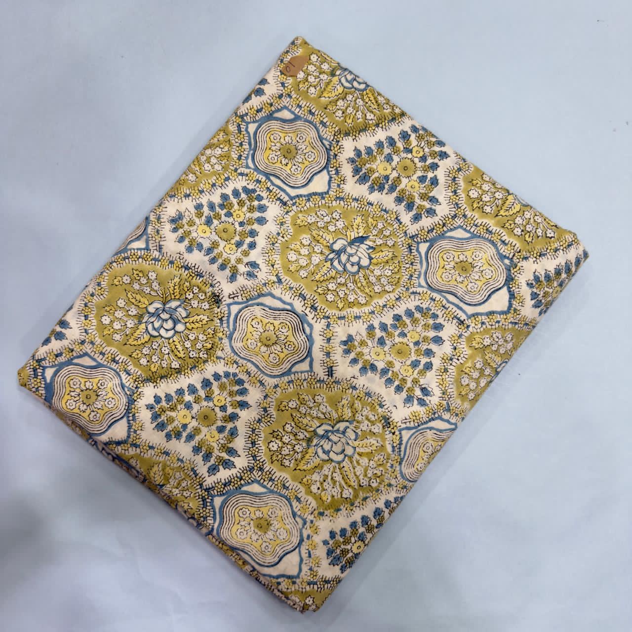 Bagru Block Print Pure Cotton Printed Fabric Material