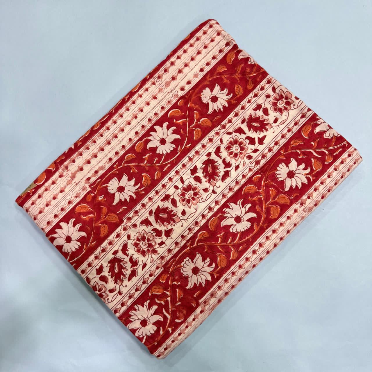 Bagru Block Print Pure Cotton Printed Fabric Material