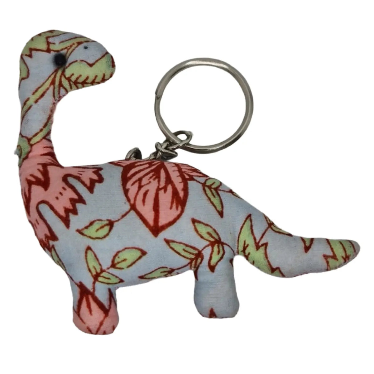 Handcrafted Block Print Fabric Keychain Charm – Handmade Bird  Bag Accessories