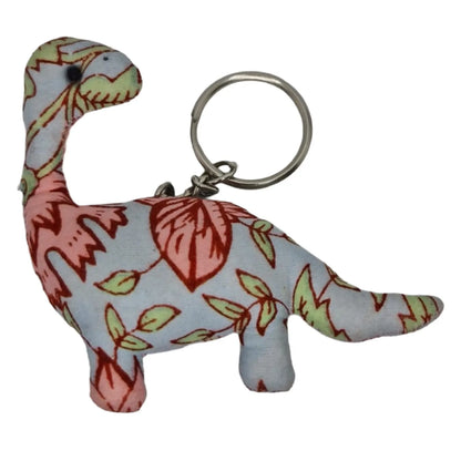 Handcrafted Block Print Fabric Keychain Charm – Handmade Bird  Bag Accessories