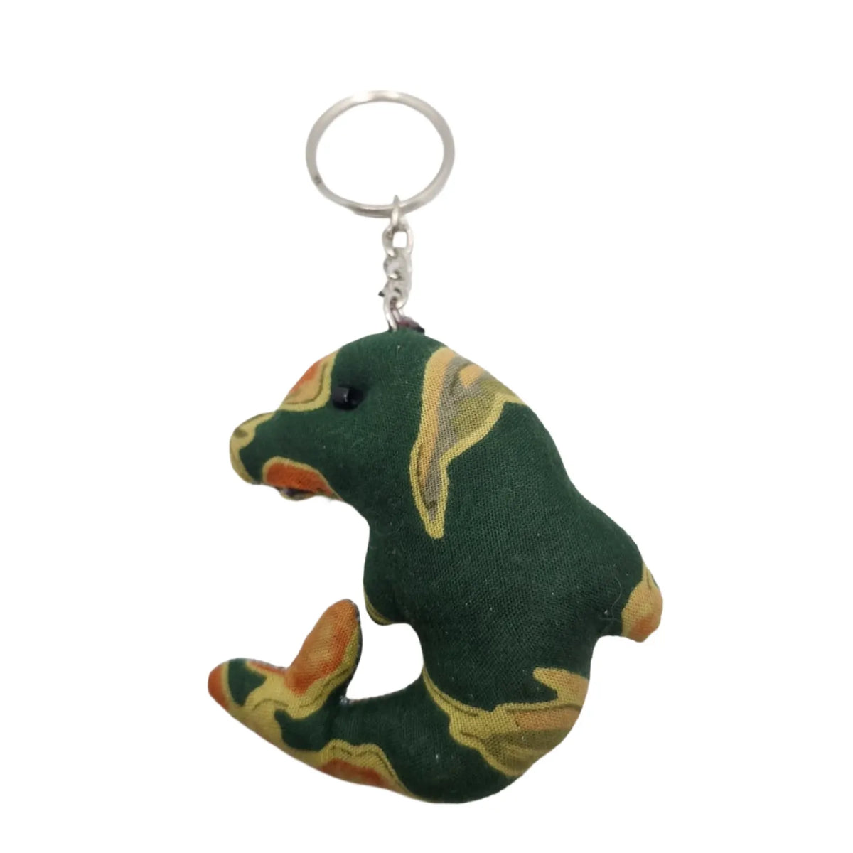 Handcrafted Block Print Fabric Keychain Charm – Handmade Bird  Bag Accessories