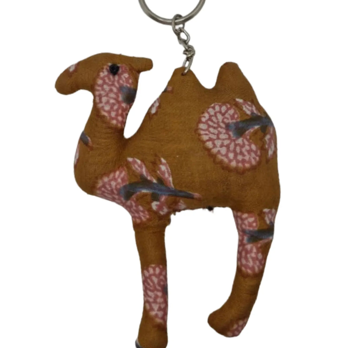 Handcrafted Block Print Fabric Keychain Charm – Handmade Bird  Bag Accessories