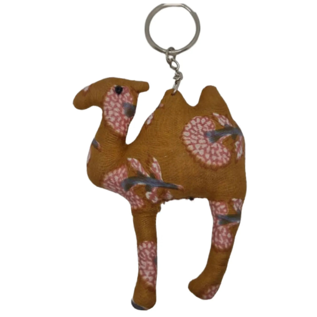 Handcrafted Block Print Fabric Keychain Charm – Handmade Bird  Bag Accessories