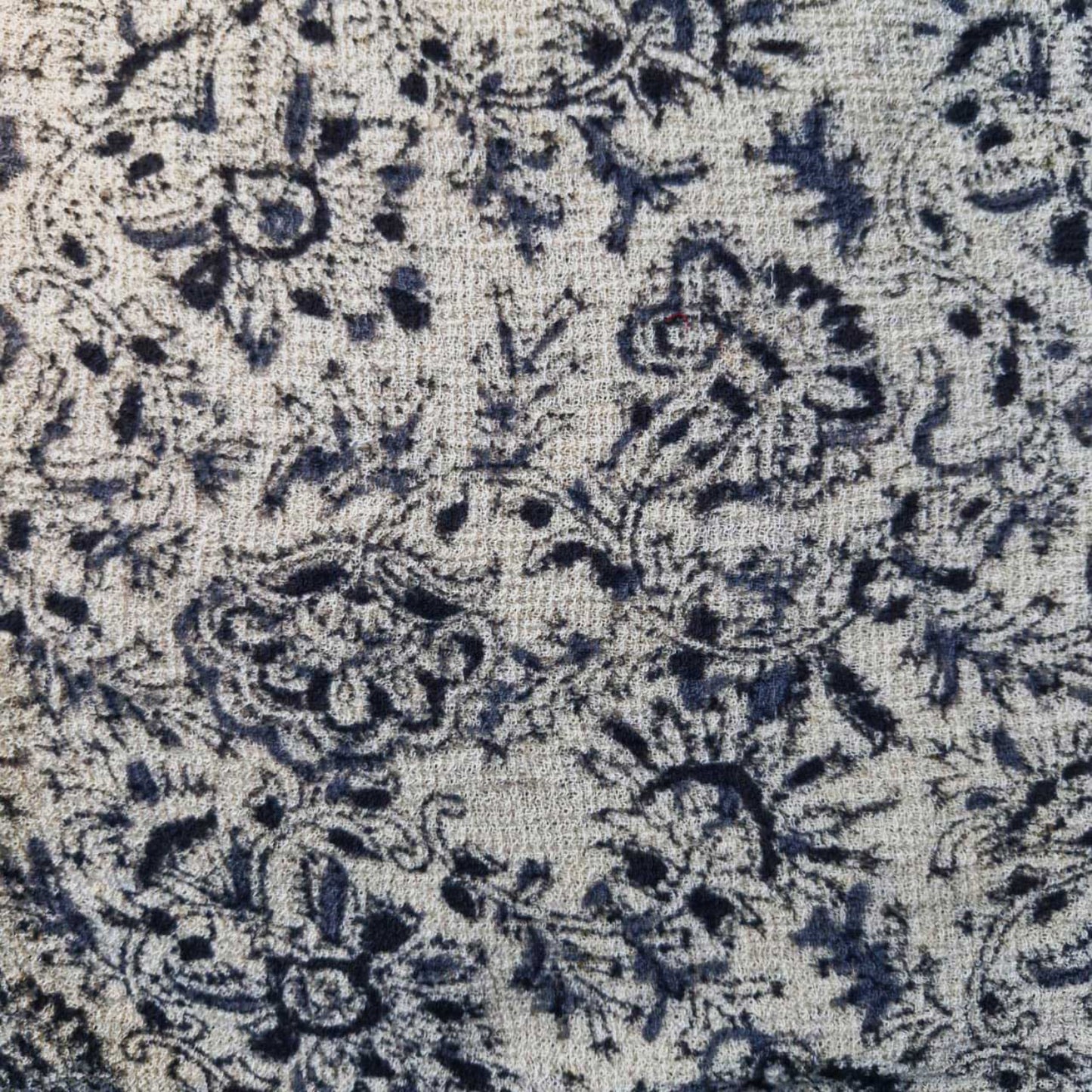 Natural stretchable Kalamkari crape  fabric