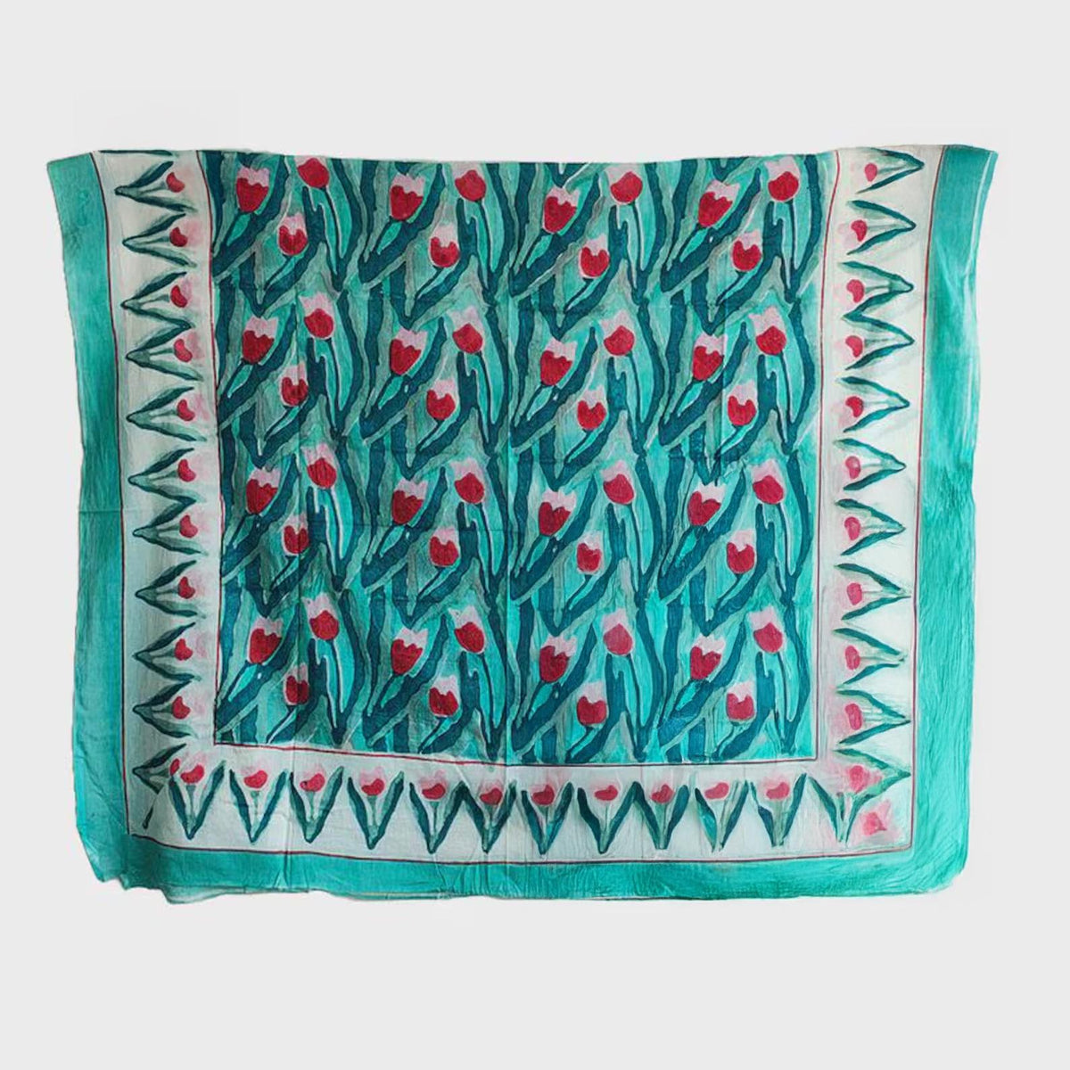Bagru Block Print Cotton Sarong, Beach Wrap, Pareo
